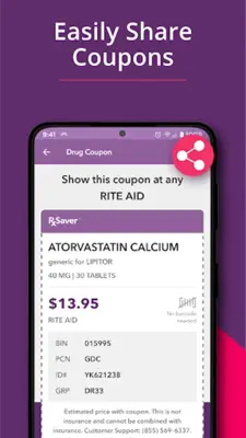 RxSaver – Prescription Coupons android App screenshot 0